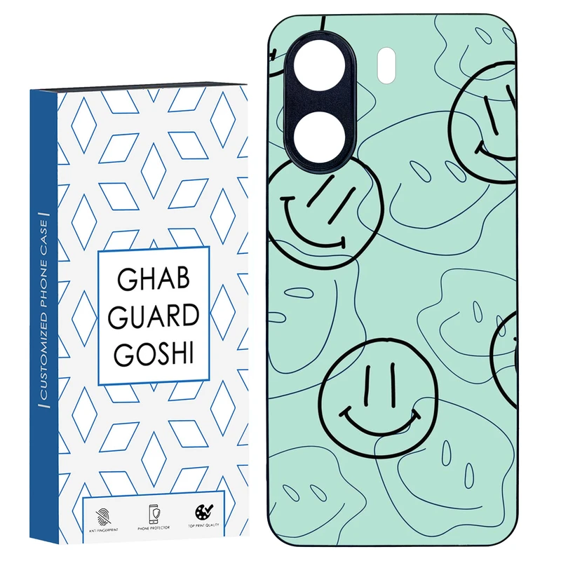 کاور قاب گارد گوشی طرح خوشحال کد TPU-245 مناسب برای گوشی موبایل شیائومی REDMI 13C / POCO C65