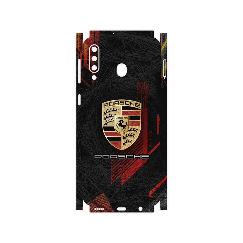 برچسب پوششی ماهوت مدل Porsche-FullSkin مناسب برای گوشی موبایل سامسونگ Galaxy M30