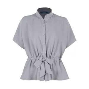شومیز زنانه سولا مدل SL420640033-GREY
