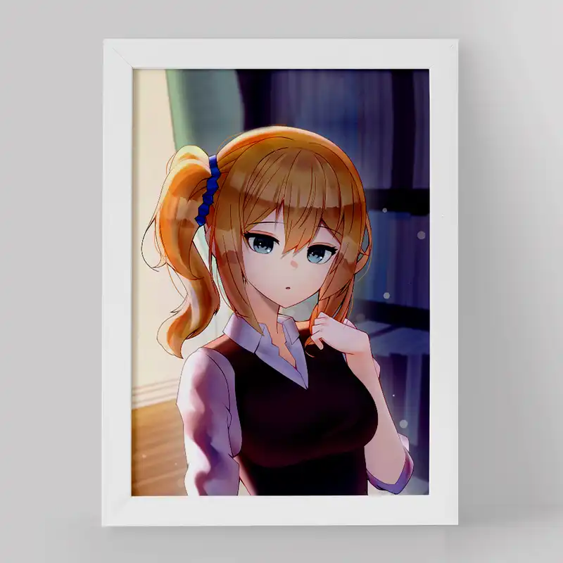 تابلو خندالو مدل هایاساکا انیمه کاگویا ساما کد 15996