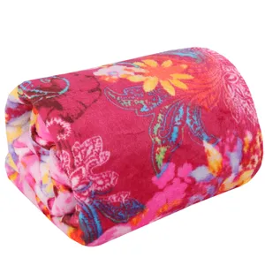 پتو طرح گل کد PJ-107616 سایز 160×220 سانتی‌متر