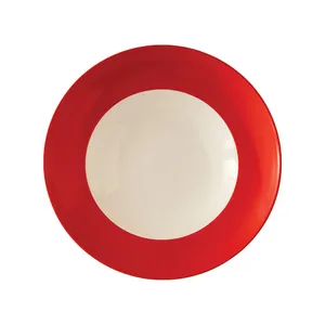 ظرف پاستا چینی زرین ایران مدل گود 30 گیلاس درجه عالی