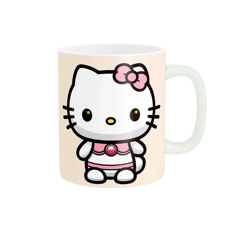 ماگ پاد آفرین طرح کارتون هلو کیتی hello kitty کد 3161