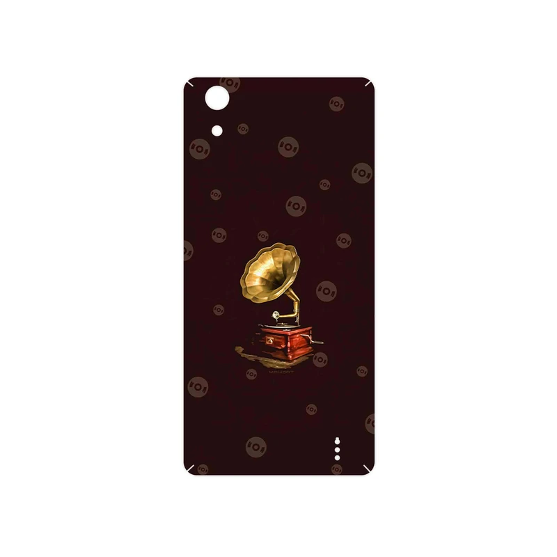 برچسب پوششی ماهوت مدل Gramophone Nostalgia مناسب برای گوشی موبایل جی ال ایکس Maad