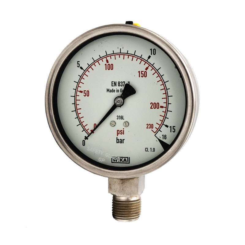 گیج فشار ویکا مدل 232.50.100.16bar