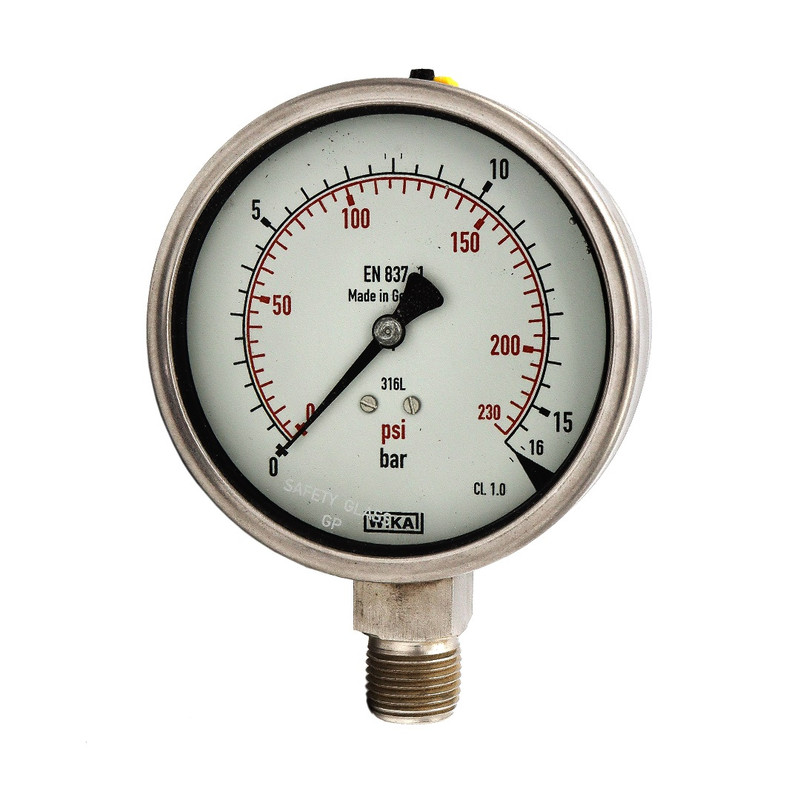 گیج فشار ویکا مدل 232.50.160.16bar گیج فشار ویکا مدل 232.50.160.16bar