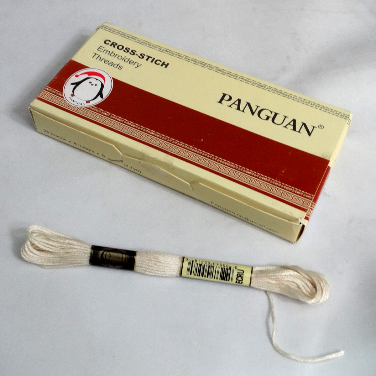 نخ گلدوزی پنگوئن مدل PٍECRU بسته 4 عددی