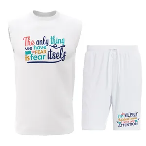 ست تاپ و شلوارک مردانه مدل T163W