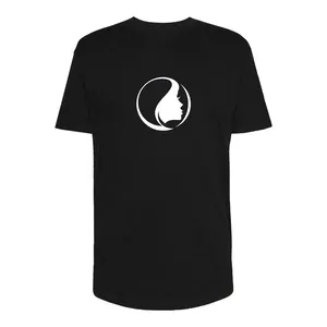 تی شرت لانگ آستین کوتاه زنانه مدل دختر کد Sh095 رنگ مشکی