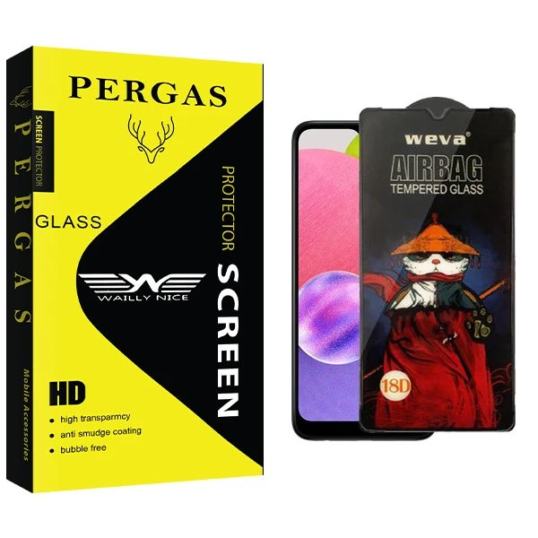 محافظ صفحه نمایش وایلی نایس مدل Pergas Airbag مناسب برای گوشی موبایل سامسونگ Galaxy A03s