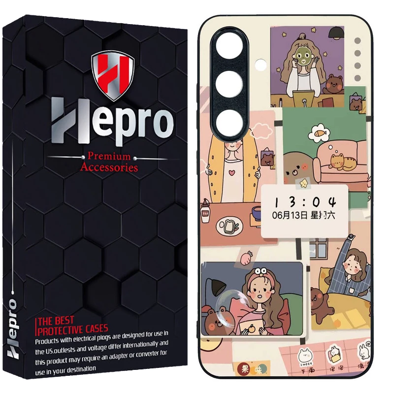 کاور هپرو طرح فانتزی مدل TPU مناسب برای گوشی موبایل سامسونگ Galaxy S24 FE