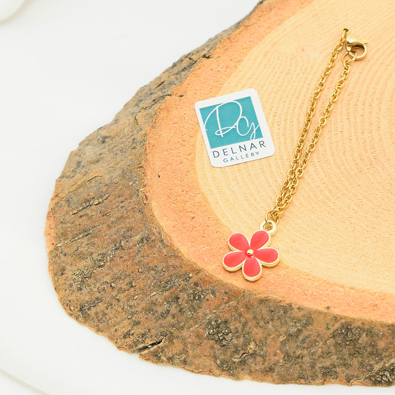 آویز ساعت زنانه دلنار گالری مدل شکوفه