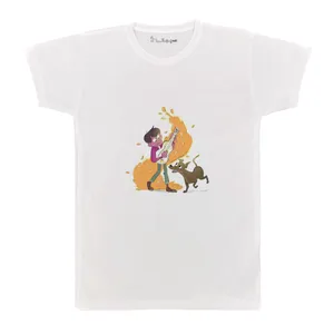 تی شرت آستین کوتاه بچگانه پرمانه طرح کوکو کد pmt.7886