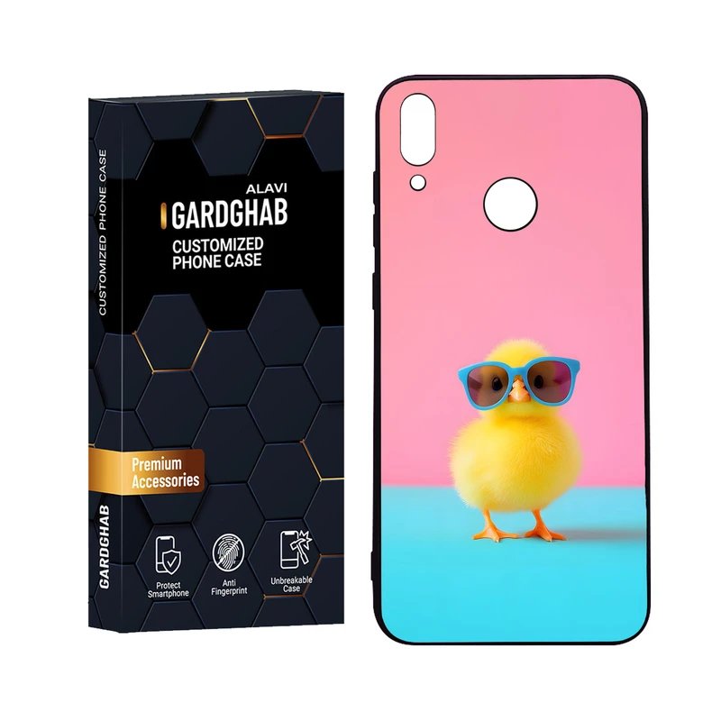 کاور گارد قاب علوی مدل Glass مناسب برای گوشی موبایل آنر 8C