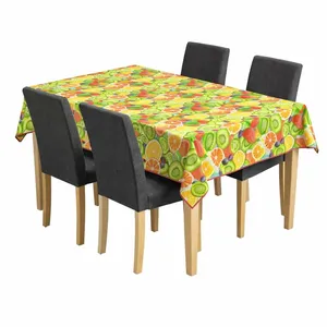 سفره 4 نفره طرح میوه سایز 75*100 سانتی متر