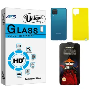 AFS Unique Screen Protector For samsung a12 With Back Protector