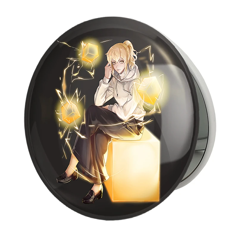 آینه جیبی خندالو طرح راچل انیمه برج خدا مدل تاشو کد 34956