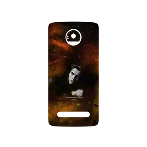 MAHOOT Leonardo Dicaprio Cover Sticker for Motorola Moto Z2 Play