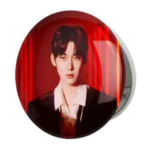 آینه جیبی خندالو طرح سونو گروه انهایپن ENHYPEN مدل تاشو کد 21917 