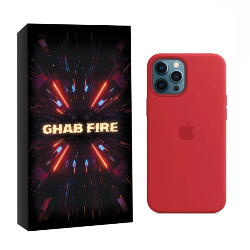 کاور قاب فایر مدل سیلیکون مناسب برای گوشی موبایل اپل IPHONE 12 PRO MAX