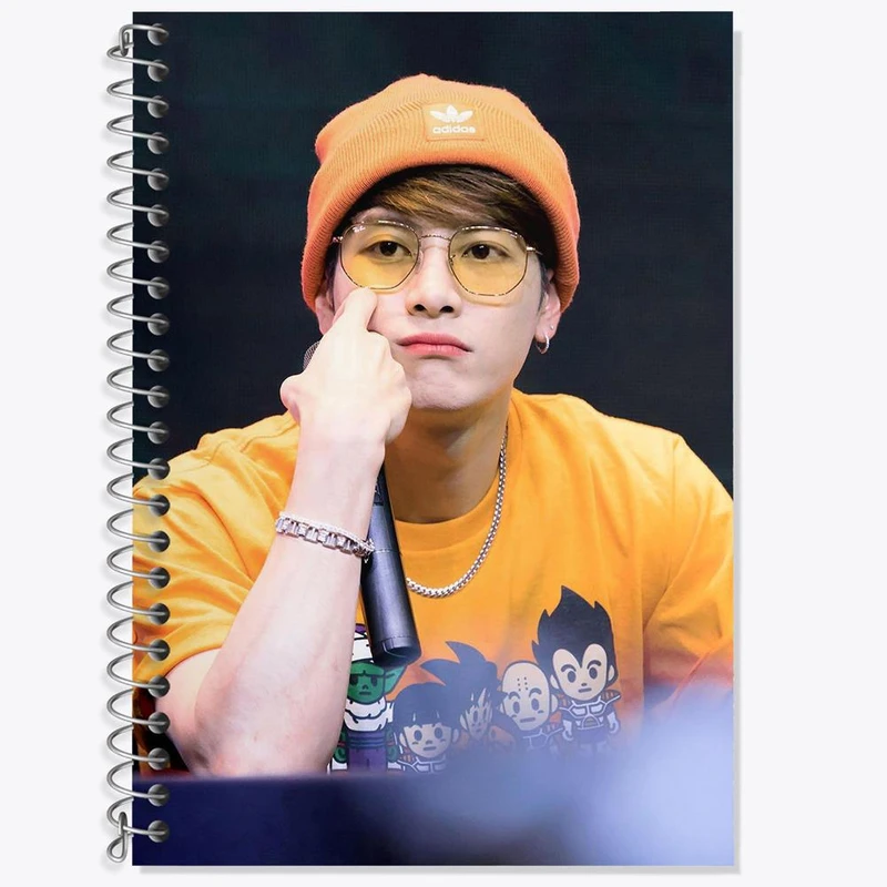 دفتر لغت 50 برگ خندالو مدل جکسون وانگ گروه گات سون GOT7 کد 11660