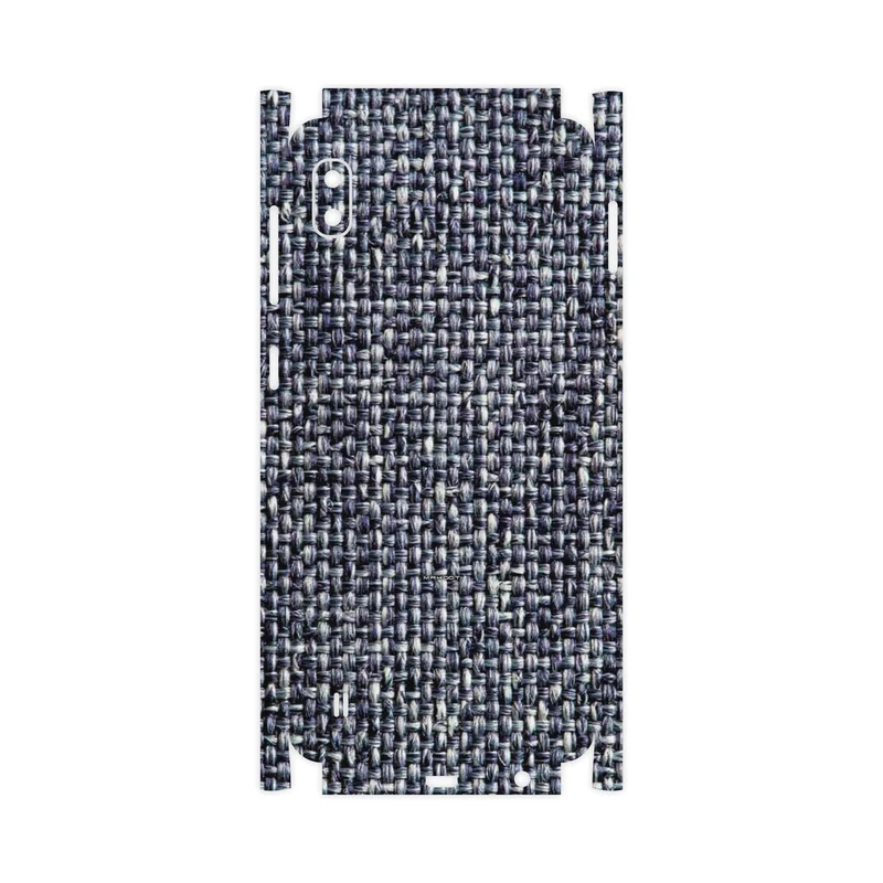 برچسب پوششی ماهوت مدل Fabric Texture 6-FullSkin مناسب برای گوشی موبایل سامسونگ Galaxy A10