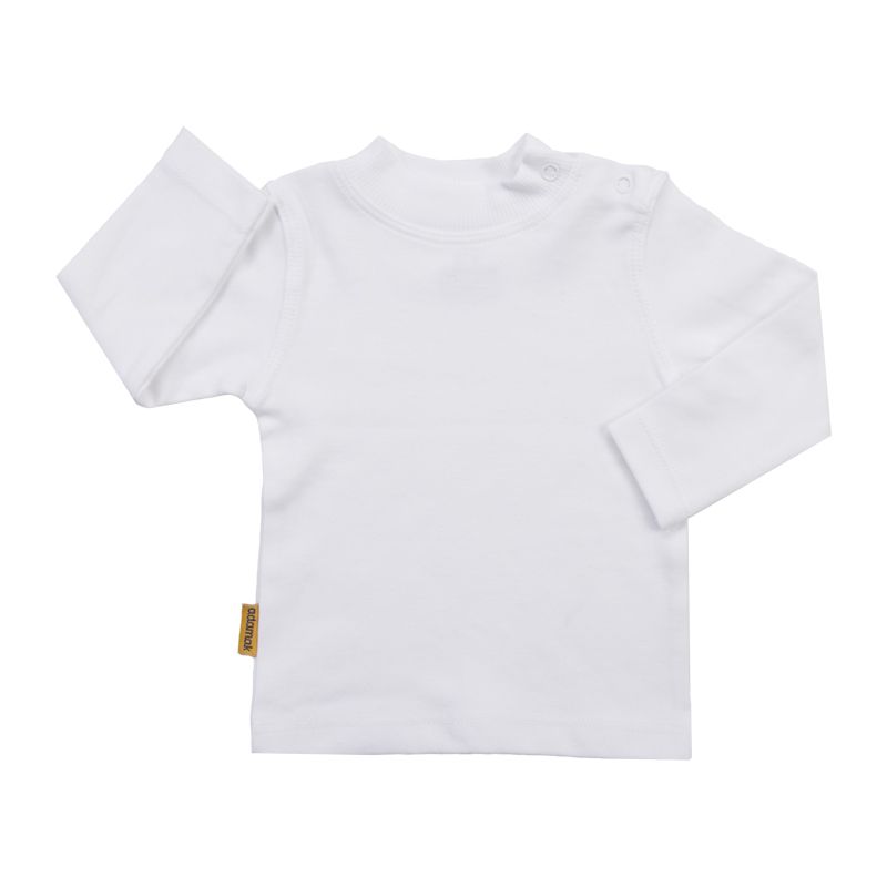 تی شرت آستین بلند بچگانه آدمک کد 1472681 رنگ سفید -  - 1