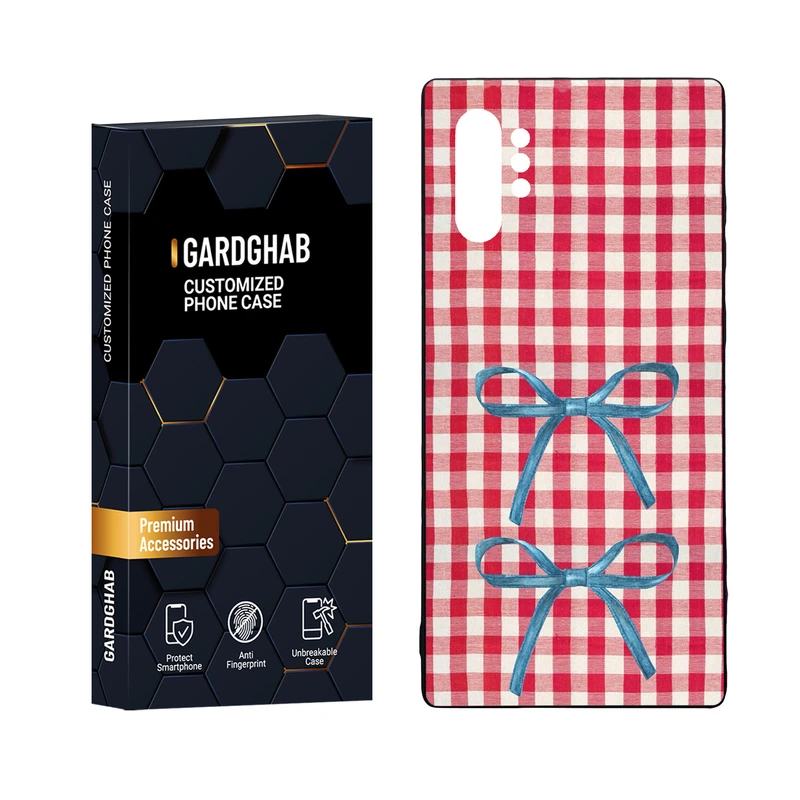 کاور گارد قاب مدل دورژله ای پشت گلس دخترانه مناسب برای گوشی موبایل سامسونگ Galaxy Note 10 Plus