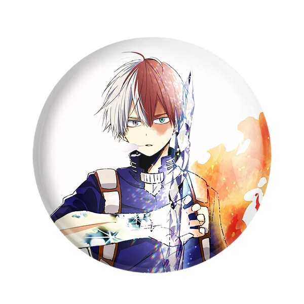 پیکسل خندالو مدل شوتو تودوروکی انیمه قهرمان من کد 13240