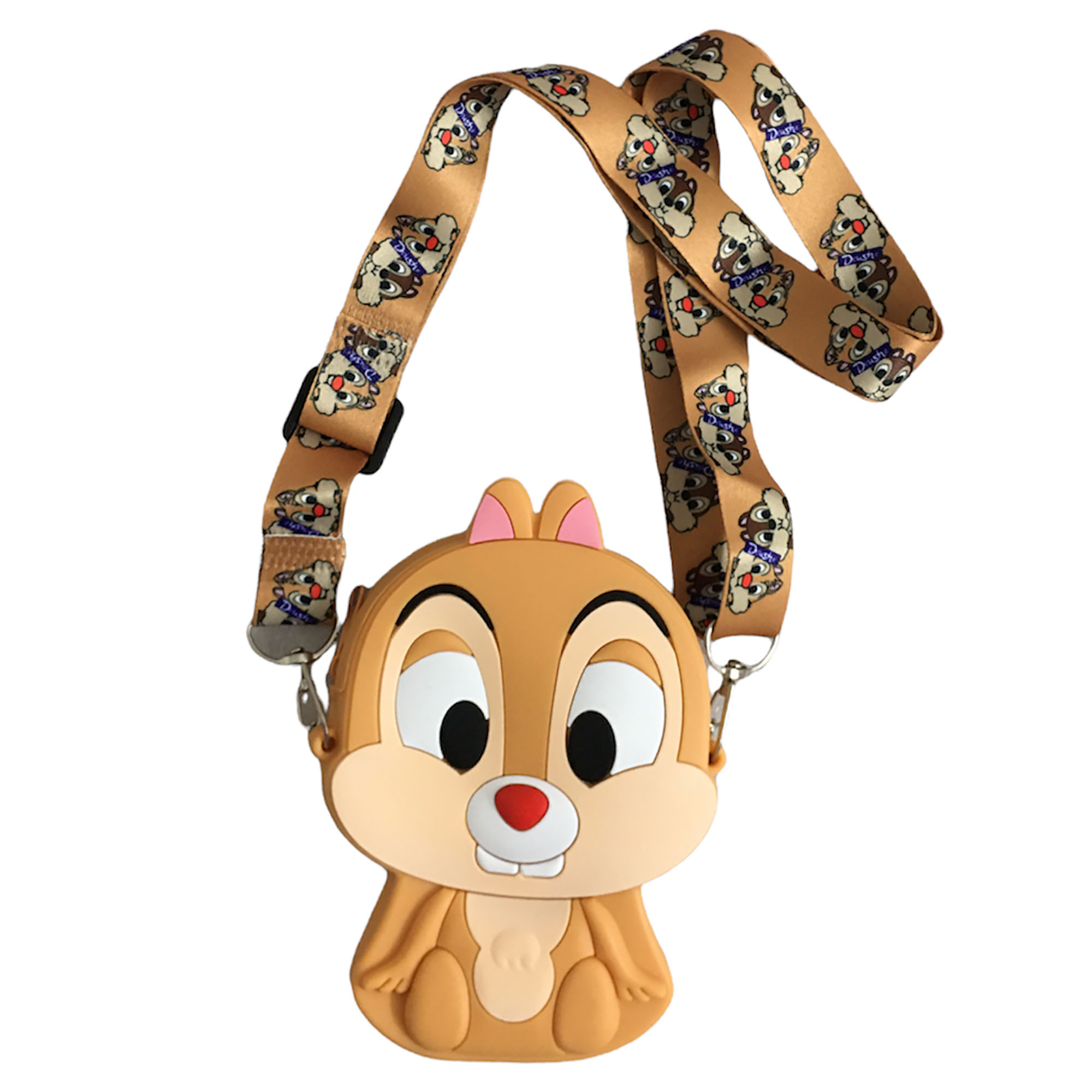 کیف رودوشی بچگانه مدل سنجاب سیلیکونی کد  B - S 200