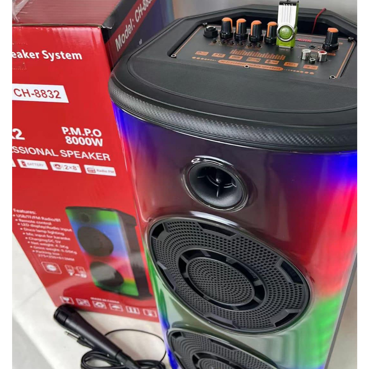 اسپیکر بلوتوثی مدل CH-8832