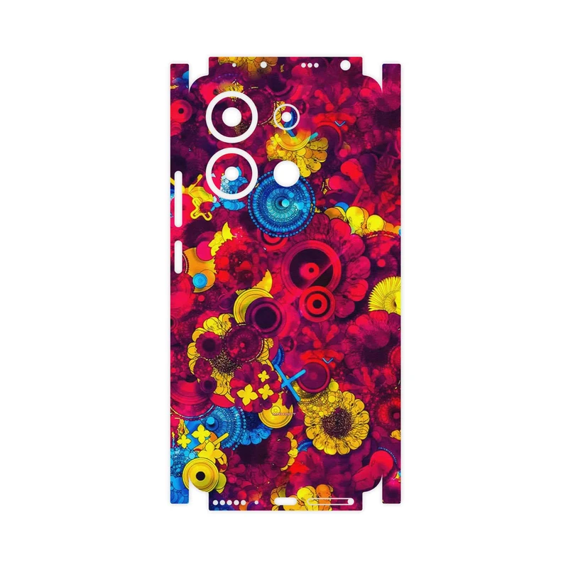 برچسب پوششی ماهوت مدل Vector Flower Garden Digital Art-FullSkin مناسب برای گوشی موبایل شیائومی Redmi Note 13 4G