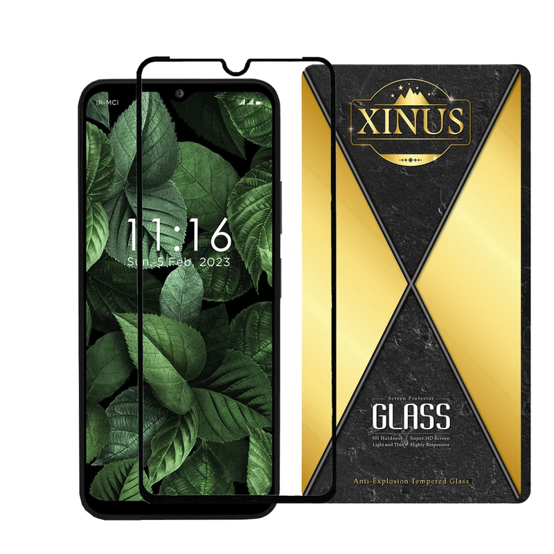 محافظ صفحه نمایش ژینوس مدل FULPLUSX مناسب برای گوشی موبایل جی پلاس Q20s