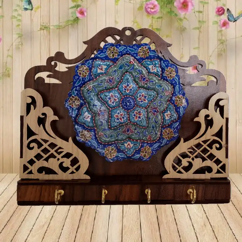 جاکلیدی میناکاری مدل مشبک کدZ75