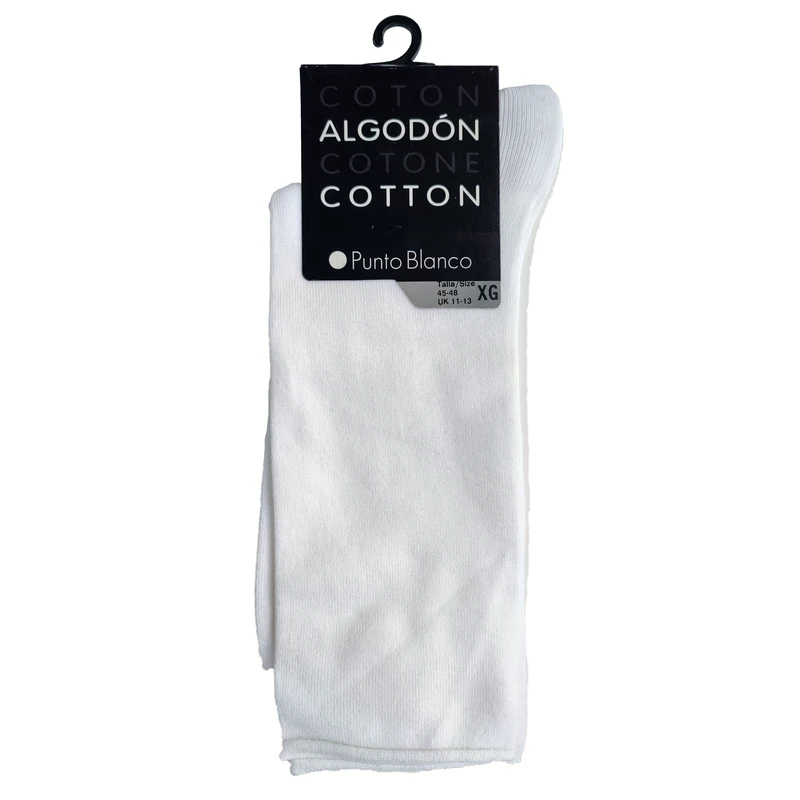 جوراب مردانه پونتو بلانکو مدل کتان بدون کش   000-10-13054