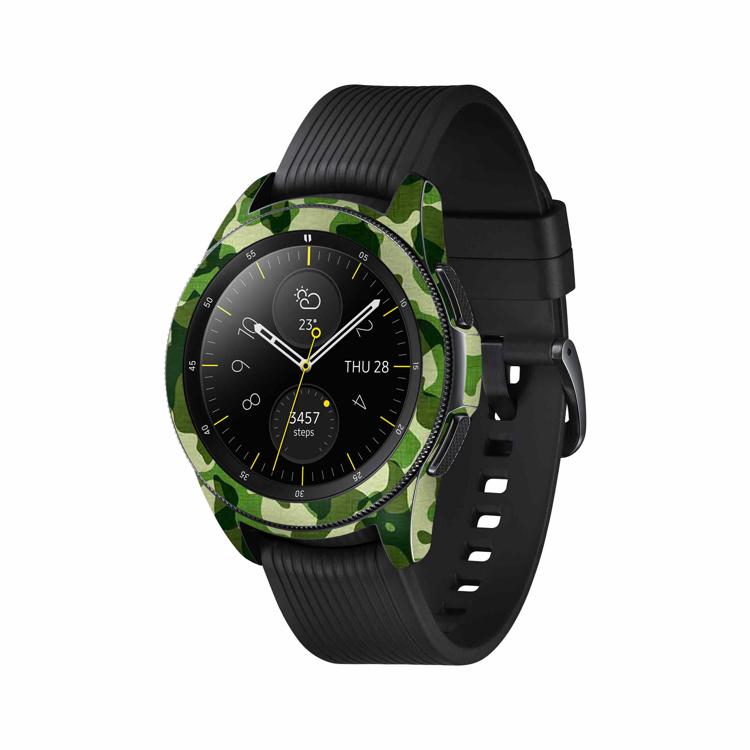 برچسب ماهوت طرح Army-Green-2 مناسب برای ساعت هوشمند سامسونگ Galaxy Watch 42mm
