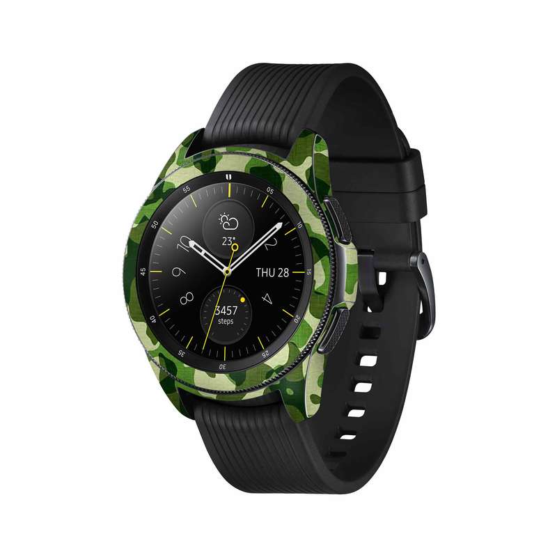برچسب ماهوت طرح Army-Green-2 مناسب برای ساعت هوشمند سامسونگ Galaxy Watch 42mm