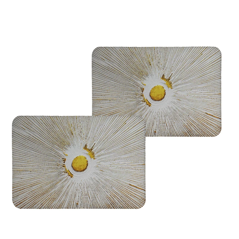 زیربشقابی طرح کلاسیک کد 8916 بسته 2 عددی 