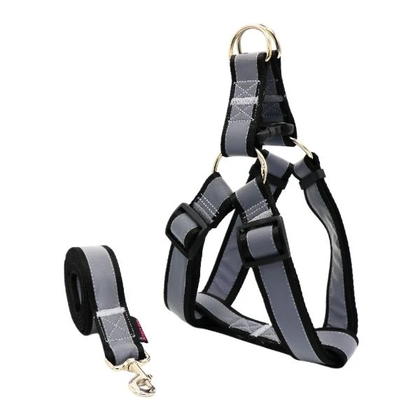 ست بند و قلاده کتفی سگ مدل XL Shabrang-BLK