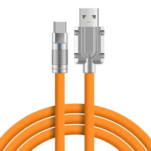 کابل تبدیل USB به USB-C پاورمکس مدل SUPER CABLE طول یک متر