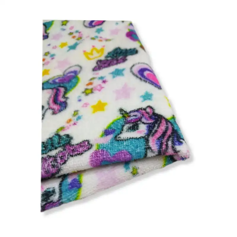 پارچه حوله ای مدل عروسکی اسب تک شاخ کد 150