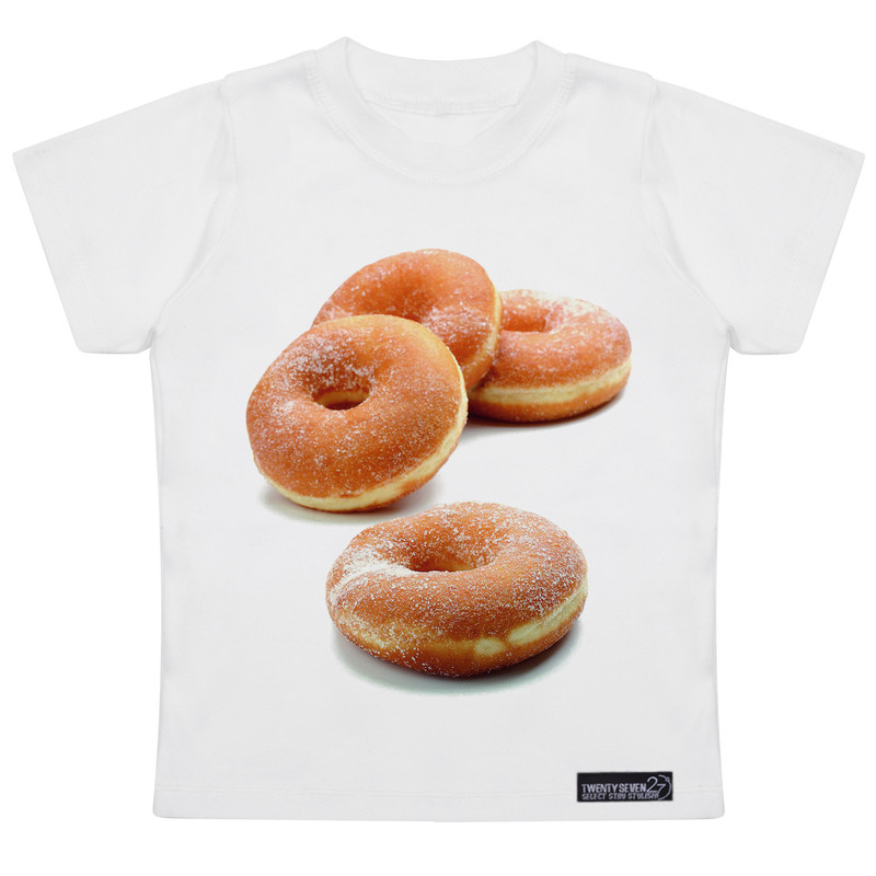 تی شرت آستین کوتاه پسرانه 27 مدل Doughnut کد MH1416