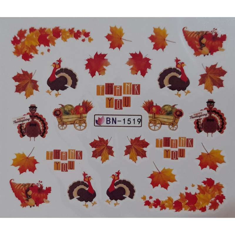 استیکر طراحی ناخن کد L362