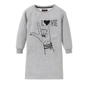 بلوز آستین بلند یقه گرد دخترانه پیپرتس مدل 1197665