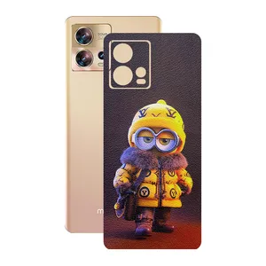 Remax cover sticker Leth model minion design suitable for Motorola Edge 30 Fusion mobile phone