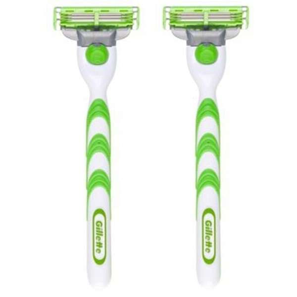 خود تراش ژیلت مدل Mach 3 Sensitive مجموعه 2 عددی