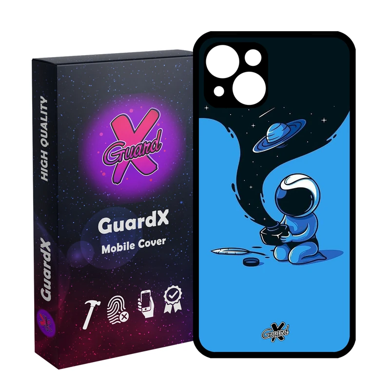 کاور گارد ایکس طرح Galaxy مدل Glass10052 مناسب برای گوشی موبایل اپل iPhone 13