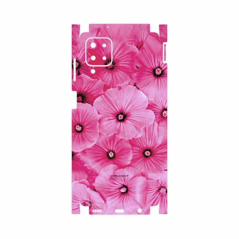 برچسب پوششی ماهوت مدل Pink-Flower-FullSkin مناسب برای گوشی موبایل سامسونگ Galaxy M12
