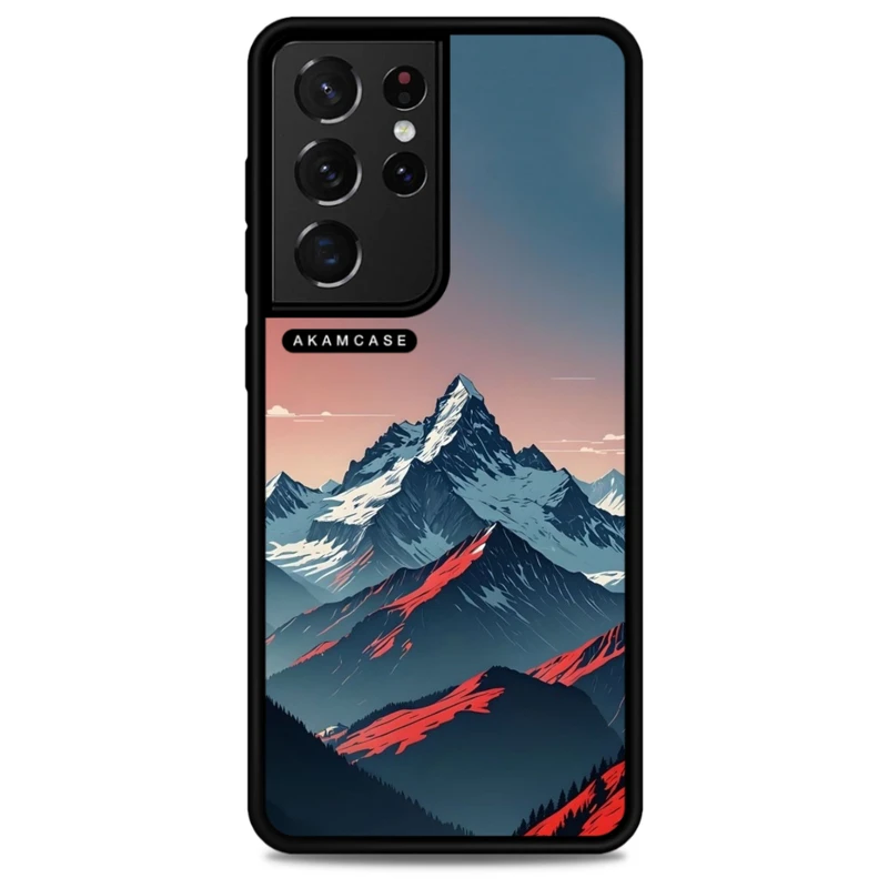 کاور آکام مدل AMC-WSGS21U-MOUNTAINS-24 مناسب برای گوشی موبایل سامسونگ Galaxy S21 Ultra