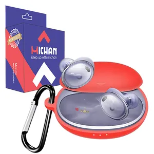 کاور میچان مدل silicone مناسب برای کیس هدفون بی سیم انکر SoundCore Liberty 3 Pro
